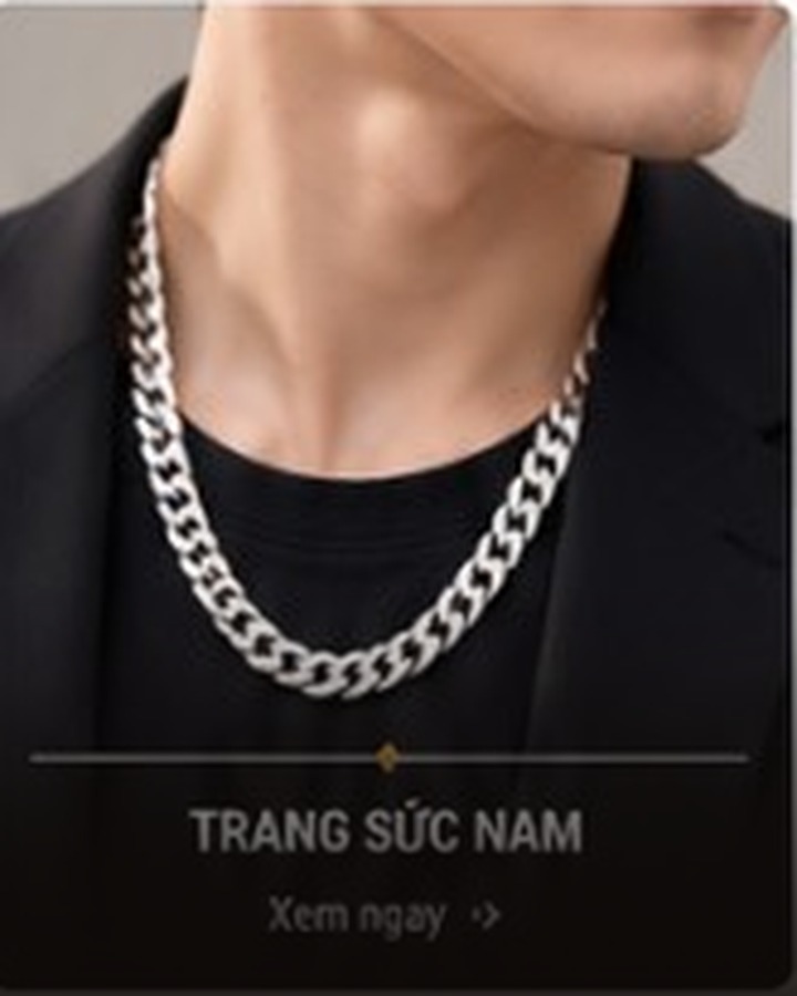 Trang sức bạc nam