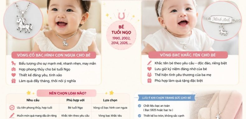 Be Tuoi Ngo Nen Deo Vong Co Bac Hinh Con Ngua Hay Vong Bac Khac Ten