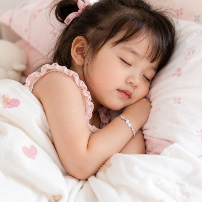Có Nên Tháo Vòng Bạc Cho Bé Khi Đi Ngủ Không?