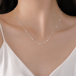 Dây chuyền bạc nữ sợi nhỏ