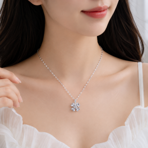 Dây chuyền cỏ lá bạc cao cấp