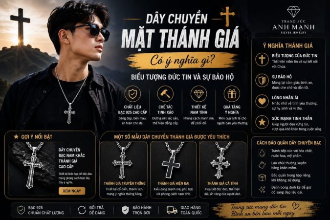 Dây chuyền mặt thánh giá có ý nghĩa gì?