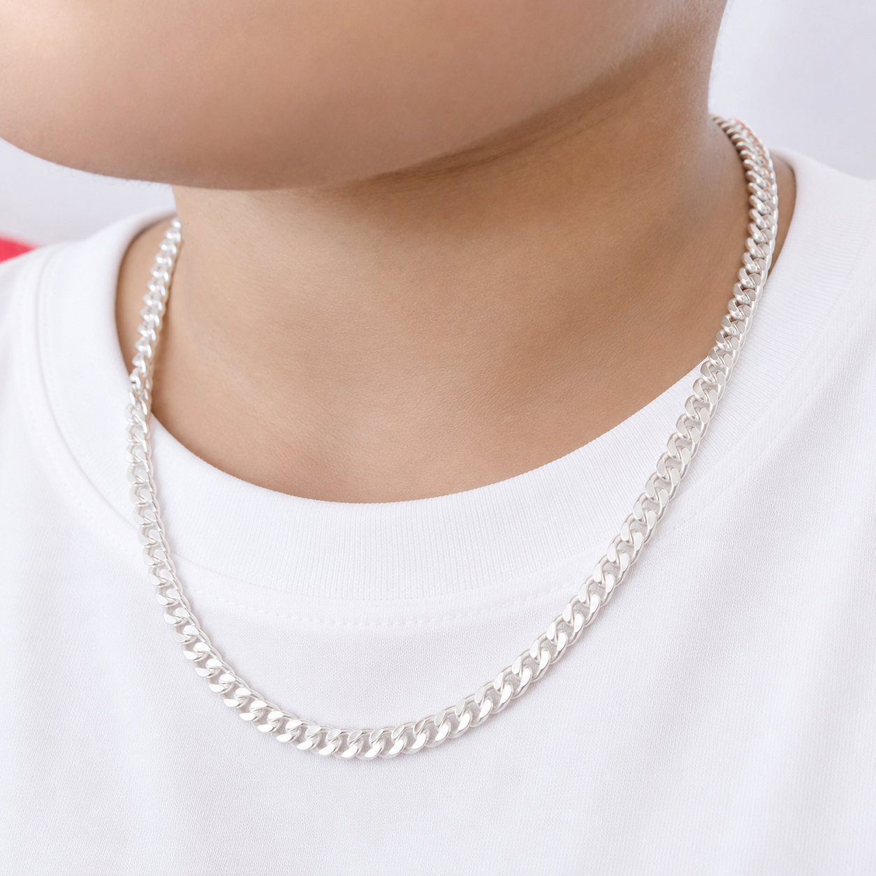 Dây chuyền trẻ em dạng mắt xích