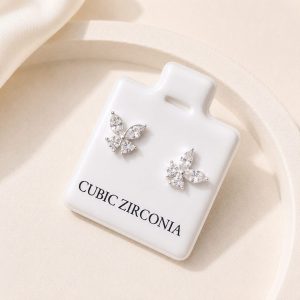 Khuyên Tai Bạc 925 Hình Bướm Sang Trọng Và Tinh Tế
