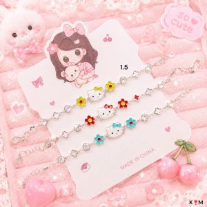 Lắc Bạc Trẻ Em 925 Cho Bé Gái Đẹp, An Toàn, Dễ Thương