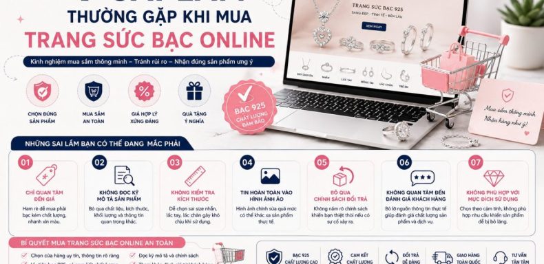 Nhung Sai Lam Thuong Gap Khi Mua Trang Suc Bac Online