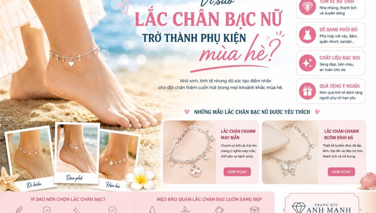 Vi sao lac chan bac nu tro thanh phu kien mua he