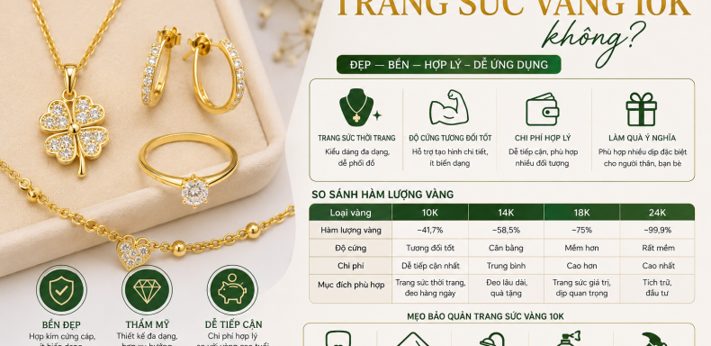 Có nên mua trang sức vàng k không