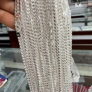 Dây chuyền bạc nam chỉ