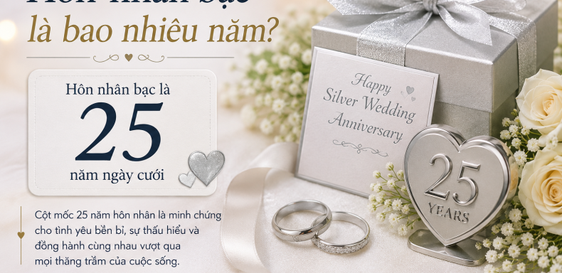 Hôn nhân bạc là bao nhiêu năm