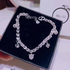 Lắc tay đuôi phụng mix hồ ly bạc ta