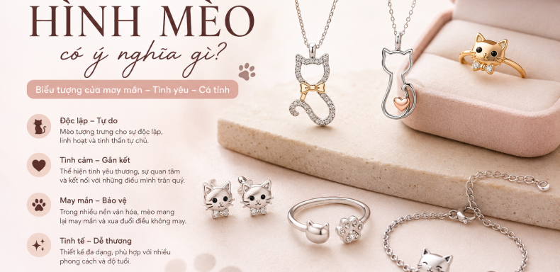 file trang sức hình mèo có ý nghĩa gì