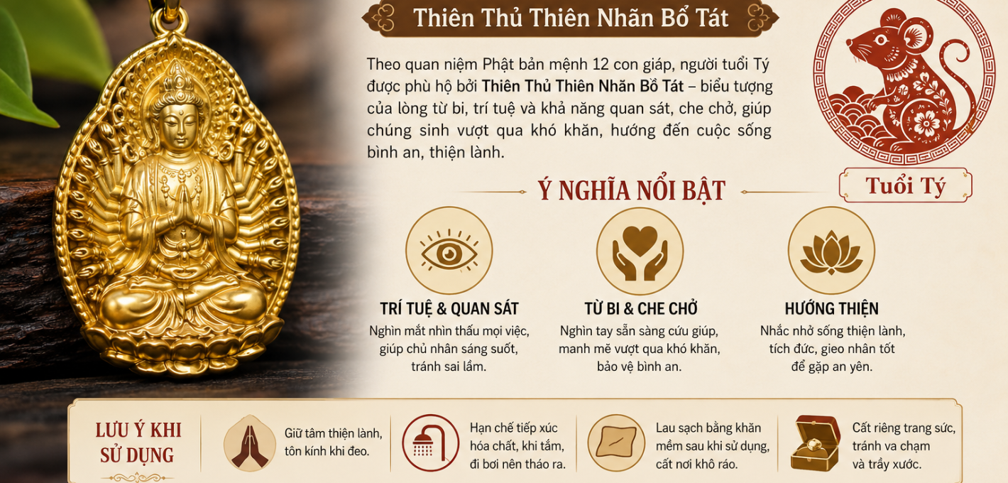 Phật bản mệnh tuổi Tý là ai