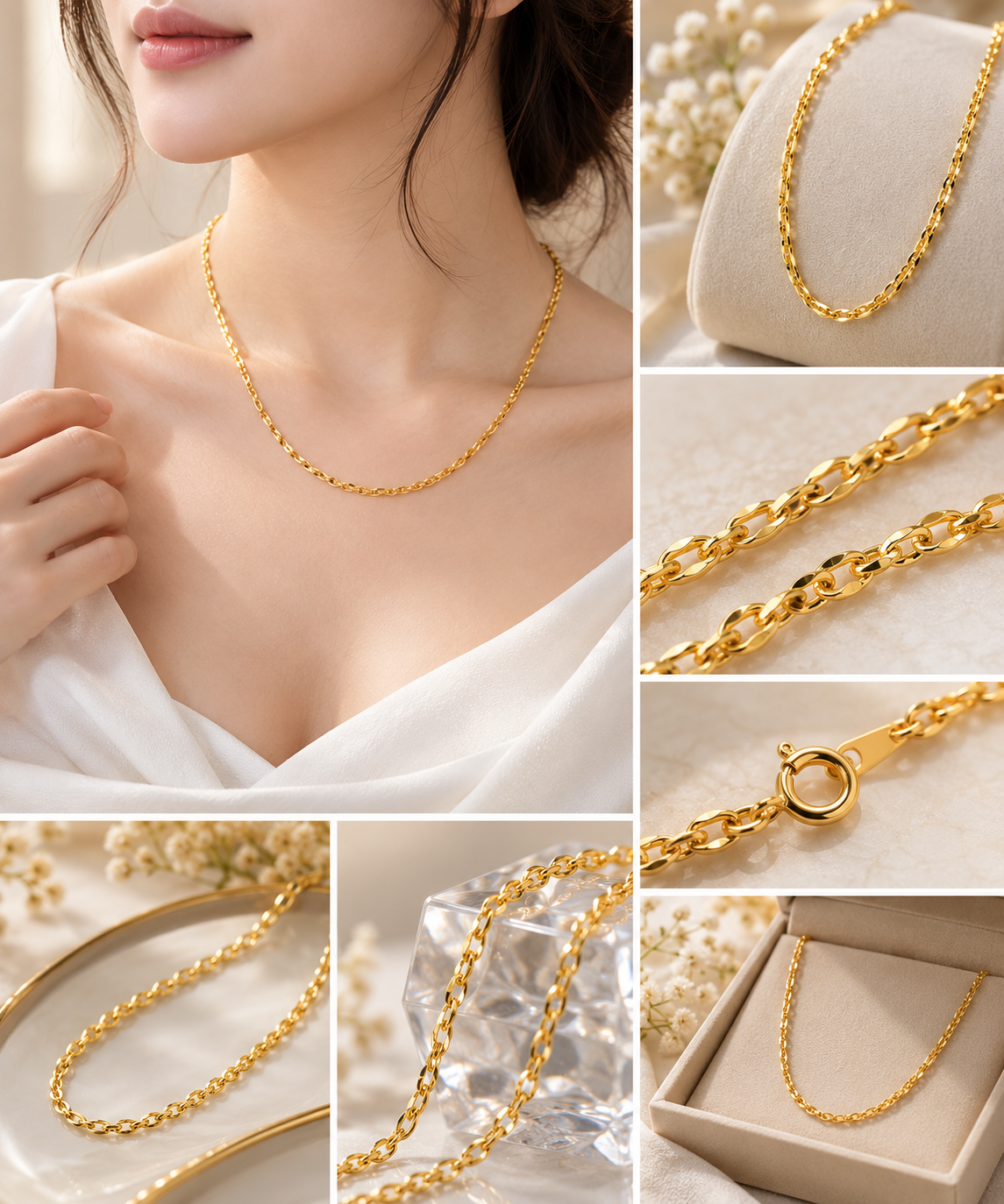Dây chuyền vàng ta nữ chỉ Cách tính giá & chọn mua