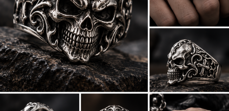 Nhẫn bạc nam Skull có ý nghĩa gì