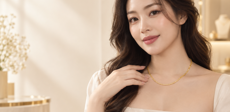 Vòng cổ nữ vàng ta chỉ cách tính giá và kinh nghiệm chọn mua