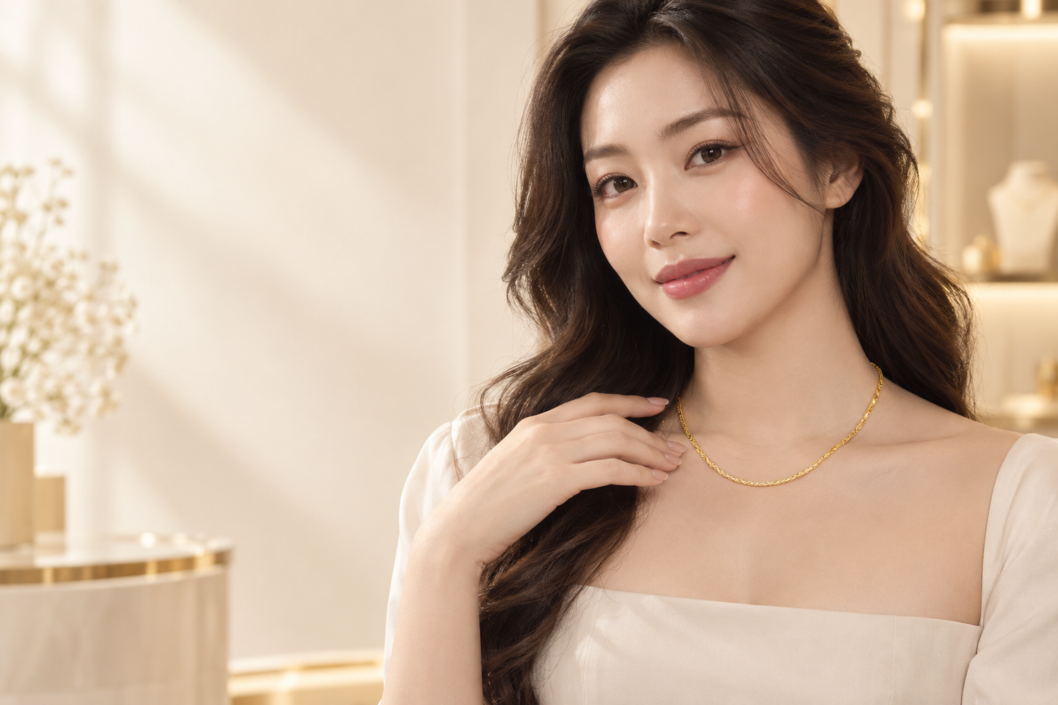 Vòng cổ nữ vàng ta chỉ cách tính giá và kinh nghiệm chọn mua