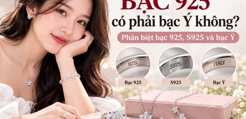 Bạc 925 có phải bạc Ý không – phân biệt bạc 925, S925 và bạc Ý