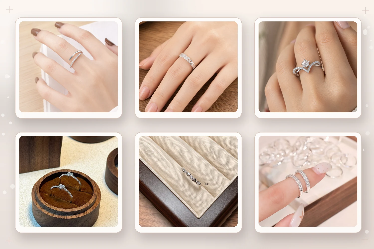 Nhẫn bạc nữ giá bao nhiêu? Bảng giá 14 mẫu và cách chọn phù hợp
