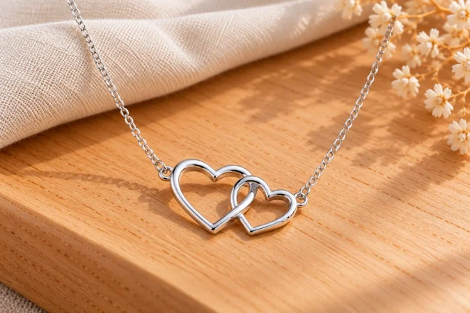 Dây chuyền bạc Double Heart: 7 điều cần xem trước khi mua