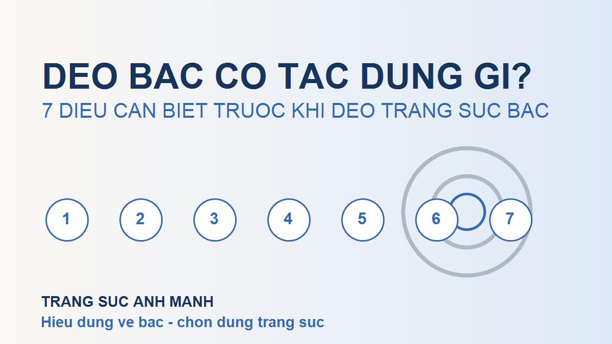 Đeo bạc có tác dụng gì? 7 điều cần biết trước khi đeo trang sức bạc